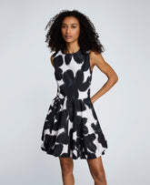 Kenneth Cole Bubble Hem Mini Dress