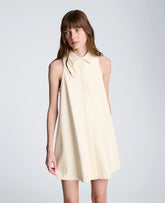 Kenneth Cole Halter Shirt Swing Dress