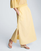 Kenneth Cole Pull On Maxi Skirt with Side Slits
