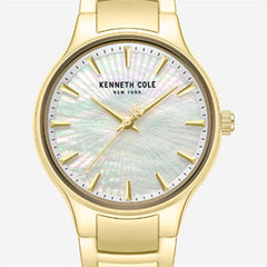Kenneth Cole Classic Gold Tone Bracelet Watch