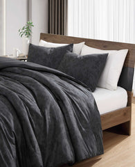 Kenneth Cole Silhouette Floral Comforter + Sham Set