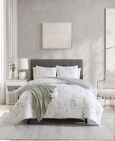 Kenneth Cole Ink Wash Vine Comforter + Sham Set