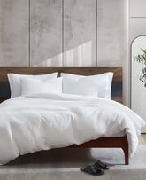 Kenneth Cole Shop Reversible Solid White Waffle Comforter Set | KC Home