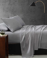 Kenneth Cole Twill Stripe Texture Sheet Set