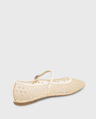 Kenneth Cole Shop Jasper Nude Mesh Micro Stud Ballet Flat | Kenneth Cole