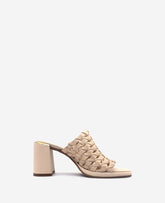 Kenneth Cole Shop Solara Woven Leather Heel Sandal – Kenneth Cole