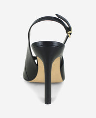 Kenneth Cole Priya Leather Peep Toe Slingback Heel
