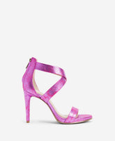 Kenneth Cole Brooke Cross Strap Heeled Sandal – Purple | Kenneth Cole