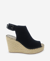 Kenneth Cole Olivia Suede Espadrille Wedge Sandal