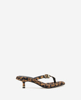 Kenneth Cole Shop Gillie Leopard Print Kitten Heel Sandal | Kenneth Cole