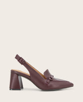Kenneth Cole Shop Gentle Souls Dawson Burgundy Leather Slingback | KC