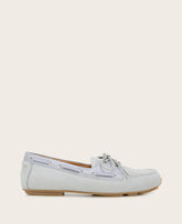 Kenneth Cole Marina Leather Boat Shoe – Ashley Blue | Gentle Souls by KC