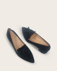Kenneth Cole Shop Women's Glova Suede Tassel Heel, Black | Gentle Souls