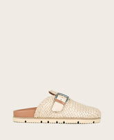 Kenneth Cole Brantley Woven Leather Mule in Sand – Gentle Souls Comfort