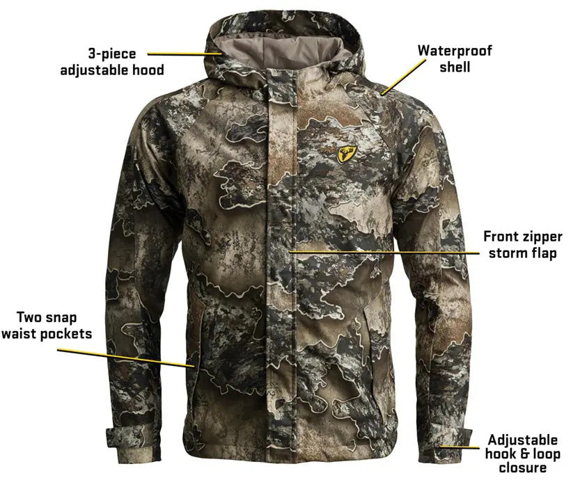 Realtree Blocker Outdoors Drencher Insulated Hunting Jacket - Realtree Camo