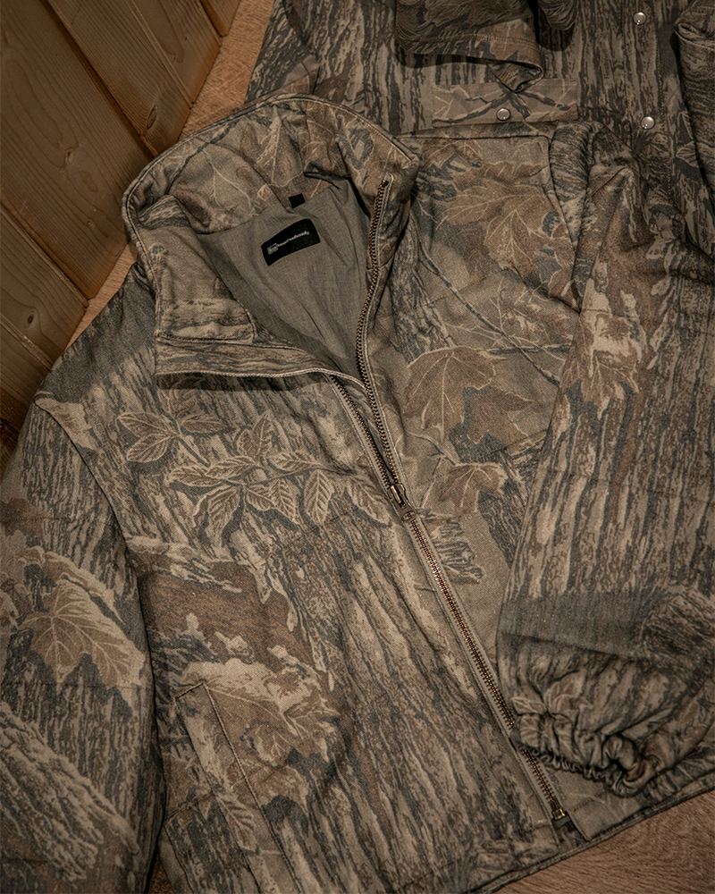 Realtree Banded WoBonfire Camo Puffer - Realtree Xtra Grey