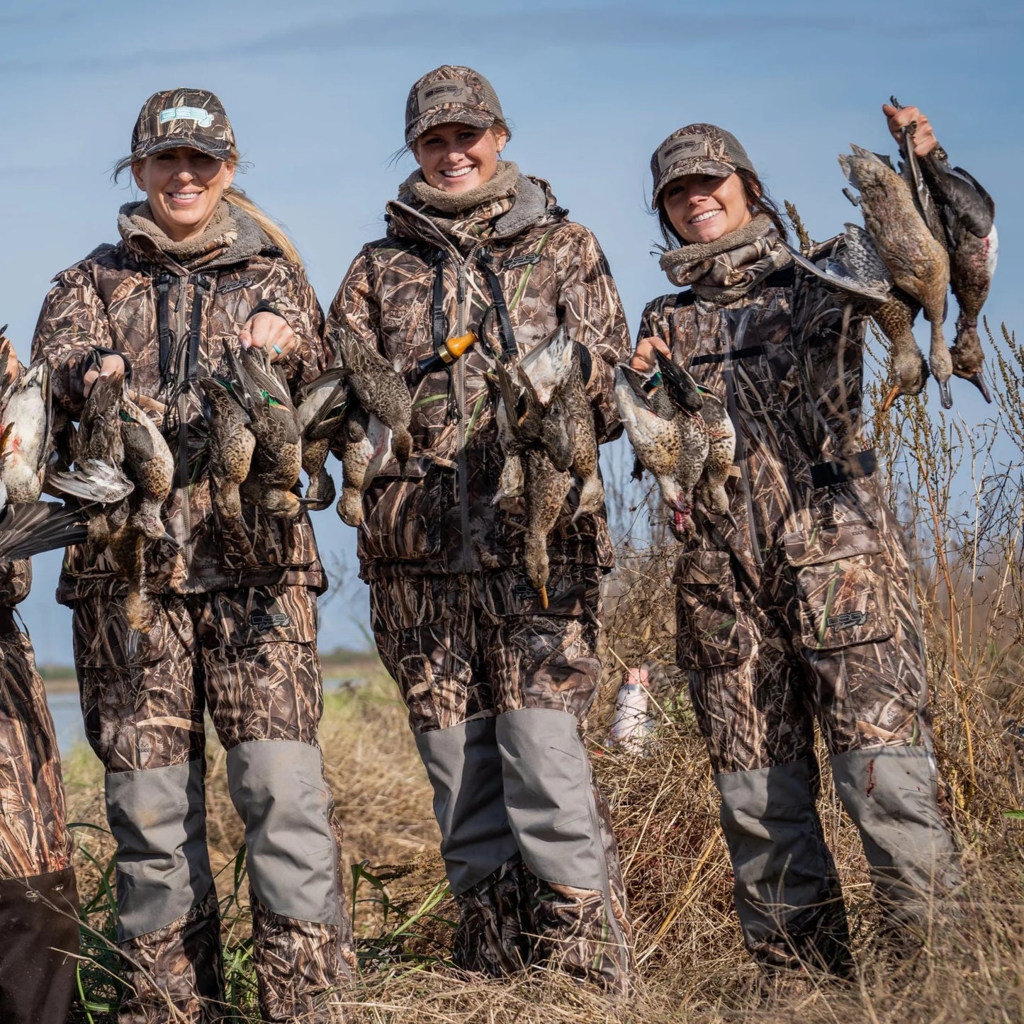 Realtree DSG Outerwear WoFinley Waterfowl Hunting Bib - Realtree MAX-7