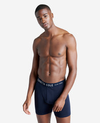Kenneth Cole 3-Pack Boxer Briefs – Navy & Black Modal Stretch | KC