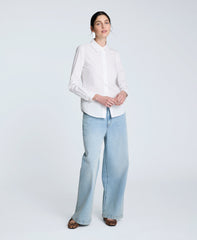 Kenneth Cole Poplin Button Front Shirt