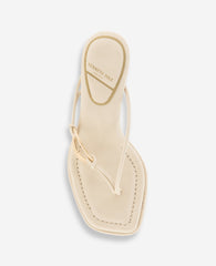 Kenneth Cole Madrid Leather Embellished Heel Sandal