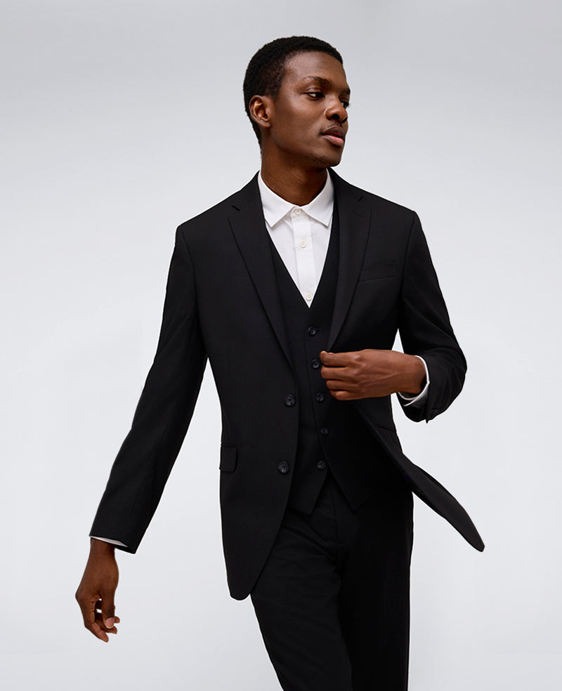 Kenneth Cole Black Slim-Fit Suit Jacket for Men – Kenneth Cole Reaction