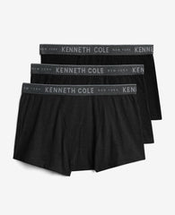 Kenneth Cole Shop Cotton Stretch Boxer Trunks – 3-Pack Comfort Fit | KC