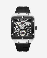 Kenneth Cole Shop Square Skeleton Automatic Black Watch | Kenneth Cole