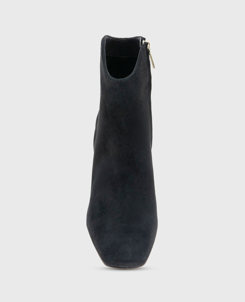 Kenneth Cole Shop Grizelda Black Suede Heel Boot | Kenneth Cole