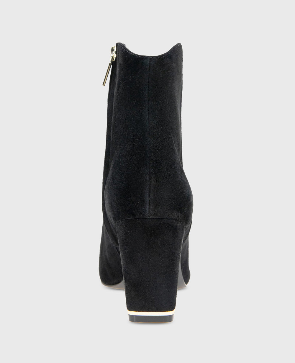 Kenneth Cole Shop Grizelda Black Suede Heel Boot | Kenneth Cole