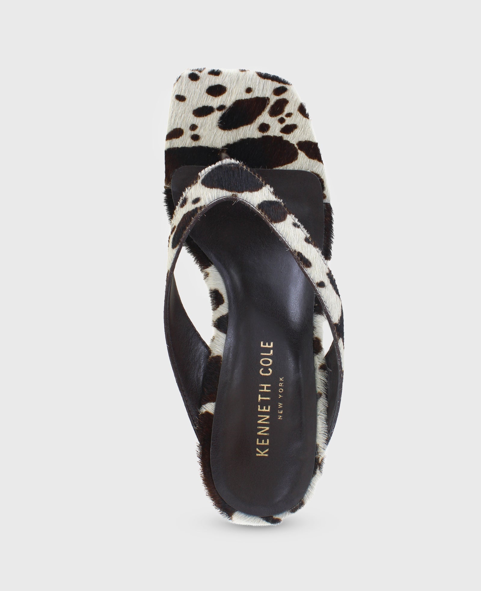 Kenneth Cole Shop Susannah Brown Calf Hair Wedge Sandal | Kenneth Cole
