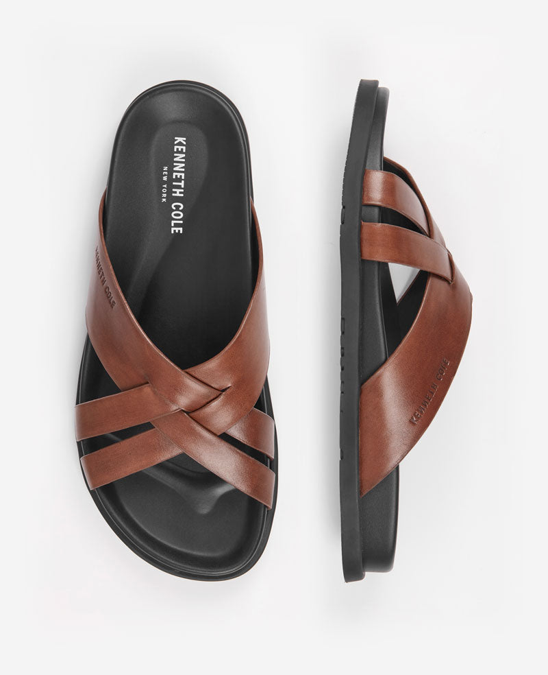 Kenneth Cole Wooper Leather Sandal