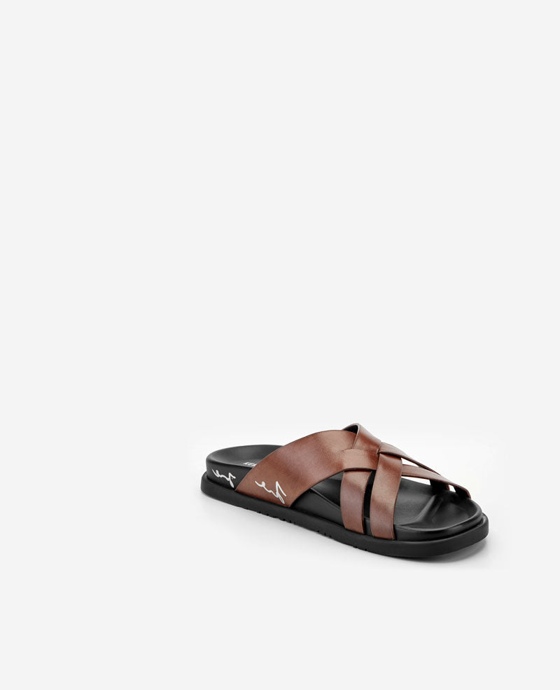 Kenneth Cole Wooper Leather Sandal
