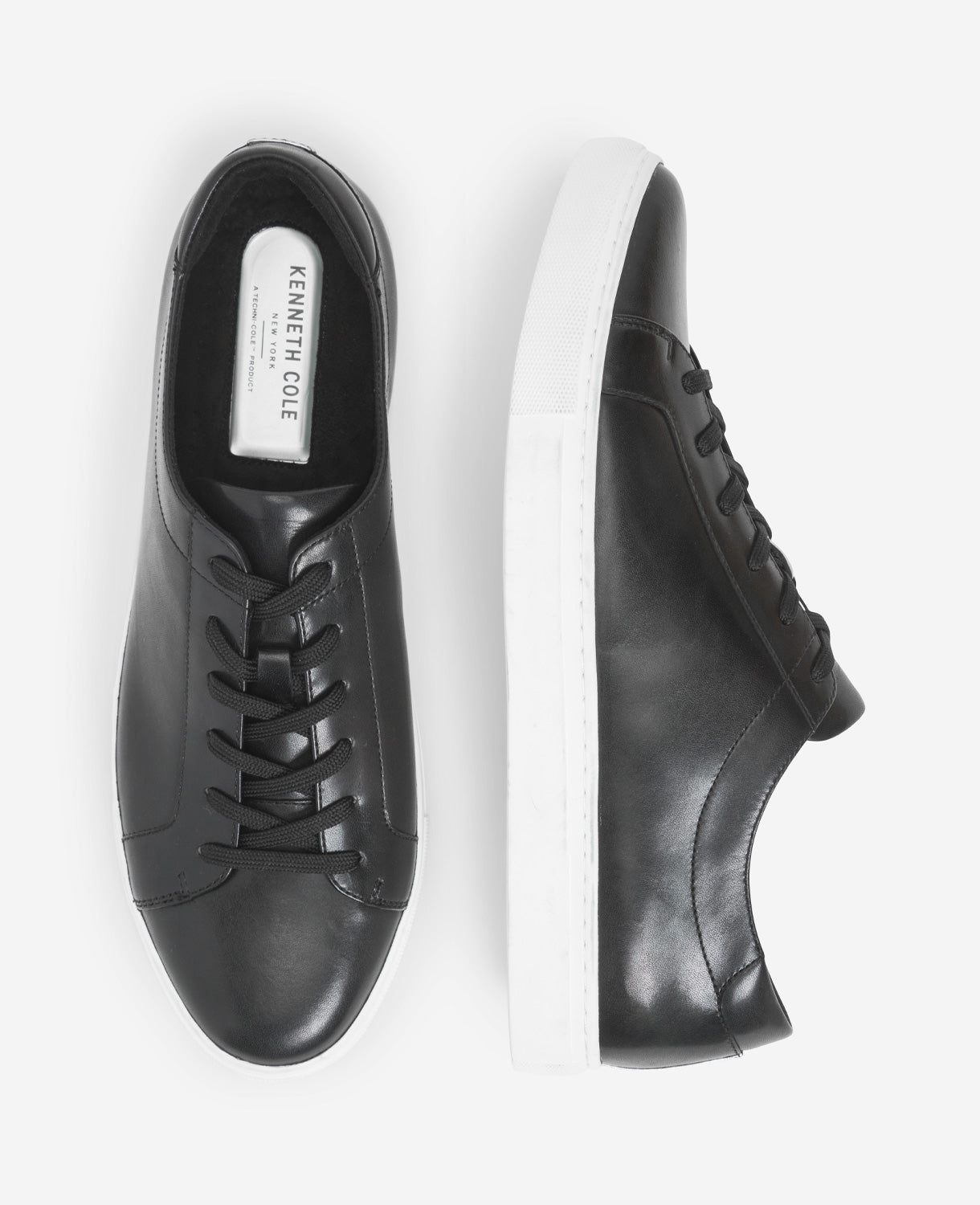 Kenneth Cole Shop Men's Black Kam Leather Sneaker | Kenneth Cole