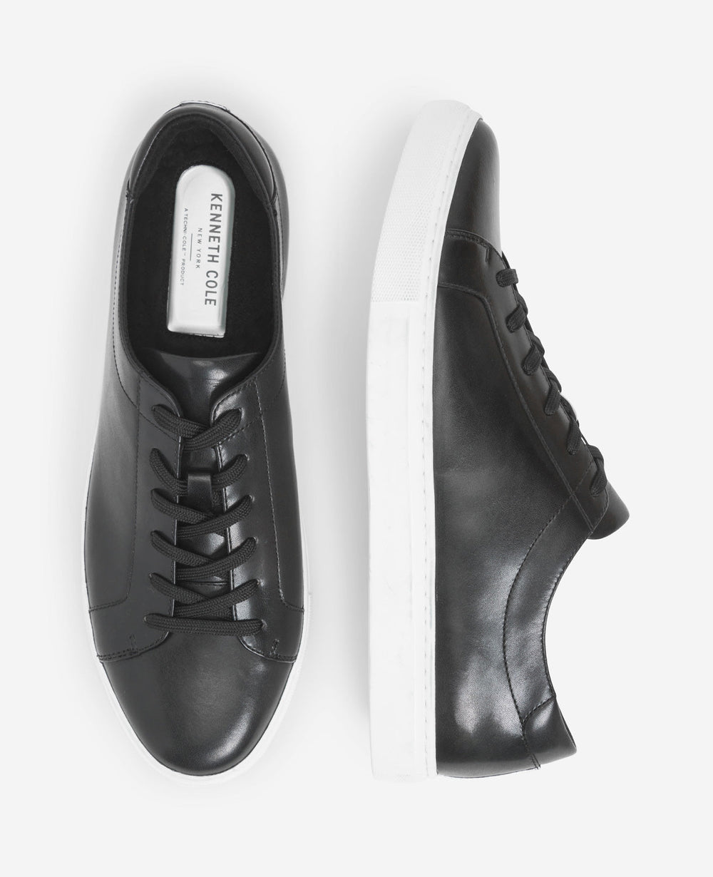 Kenneth Cole Shop Men's Black Kam Leather Sneaker | Kenneth Cole