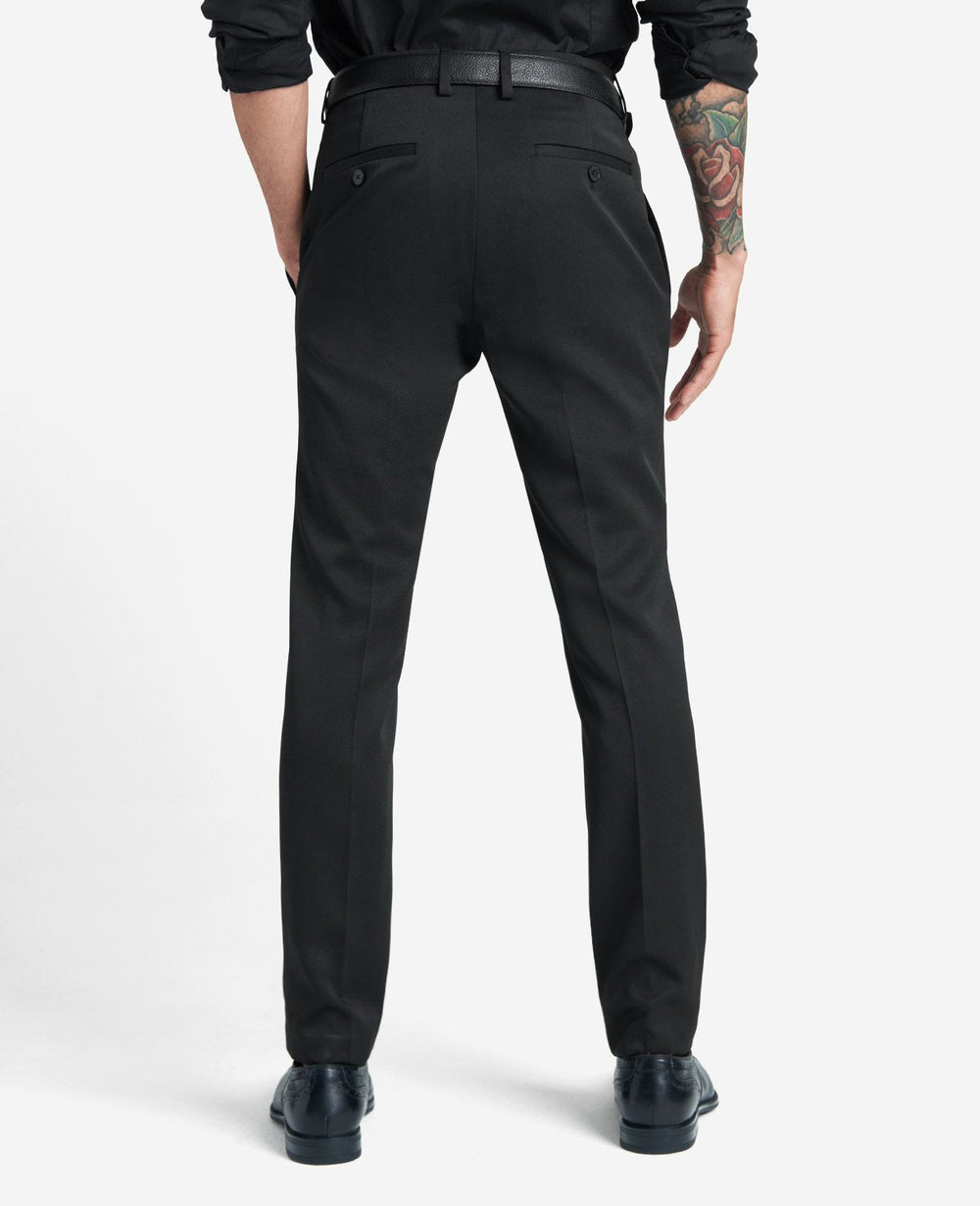 Kenneth Cole Shop Slim-Fit Stretch Dress Pant – Black | Kenneth Cole