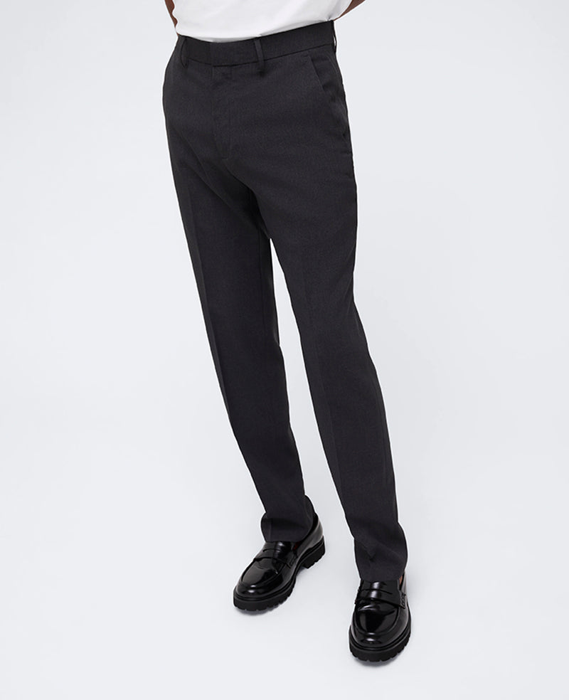 Kenneth Cole Shop Slim-Fit Tic Weave Dress Pant – Charcoal | Kenneth Cole