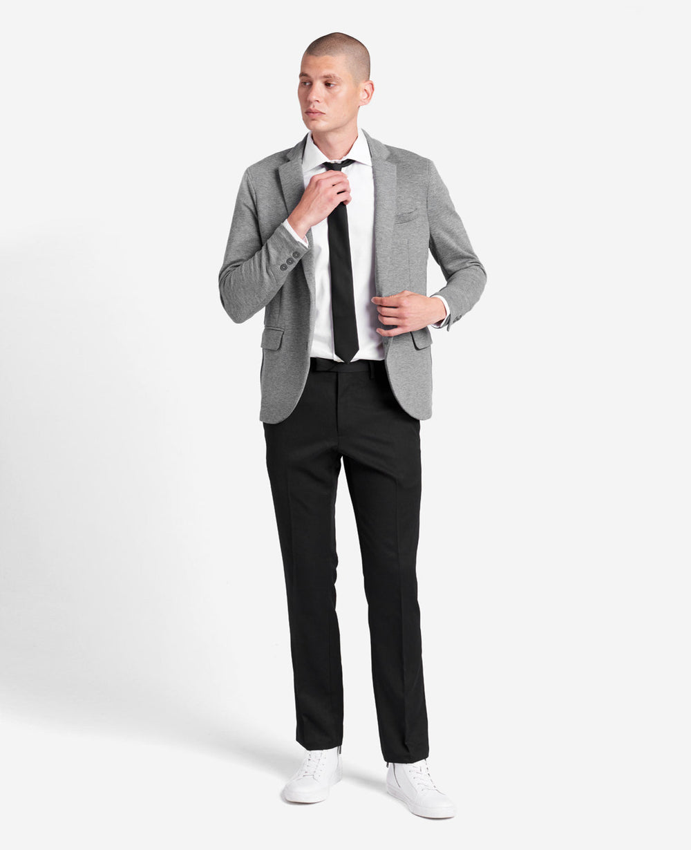 Kenneth Cole Shop Urban Heather Slim-Fit Dress Pant, Black | Kenneth Cole