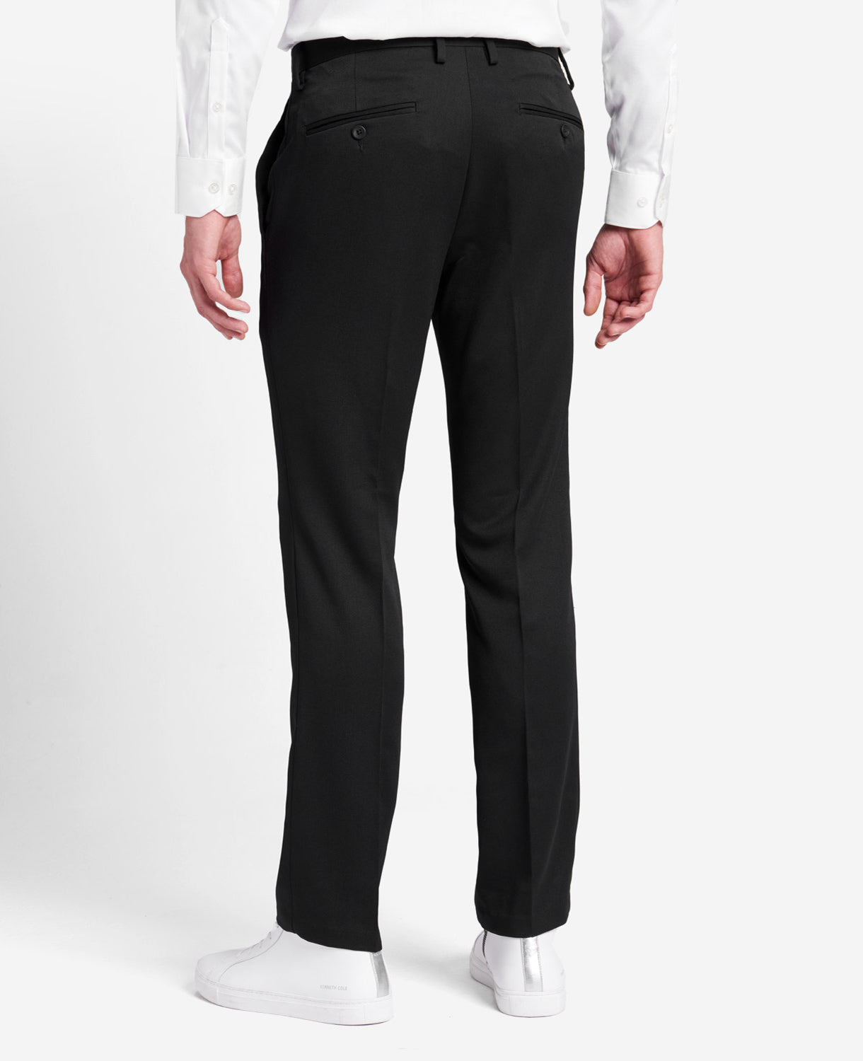 Kenneth Cole Shop Urban Heather Slim-Fit Dress Pant, Black | Kenneth Cole