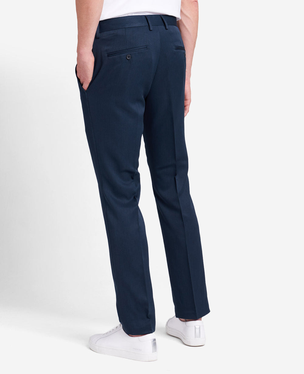 Kenneth Cole Shop Urban Heather Slim-Fit Dress Pant – Blue | Kenneth Cole