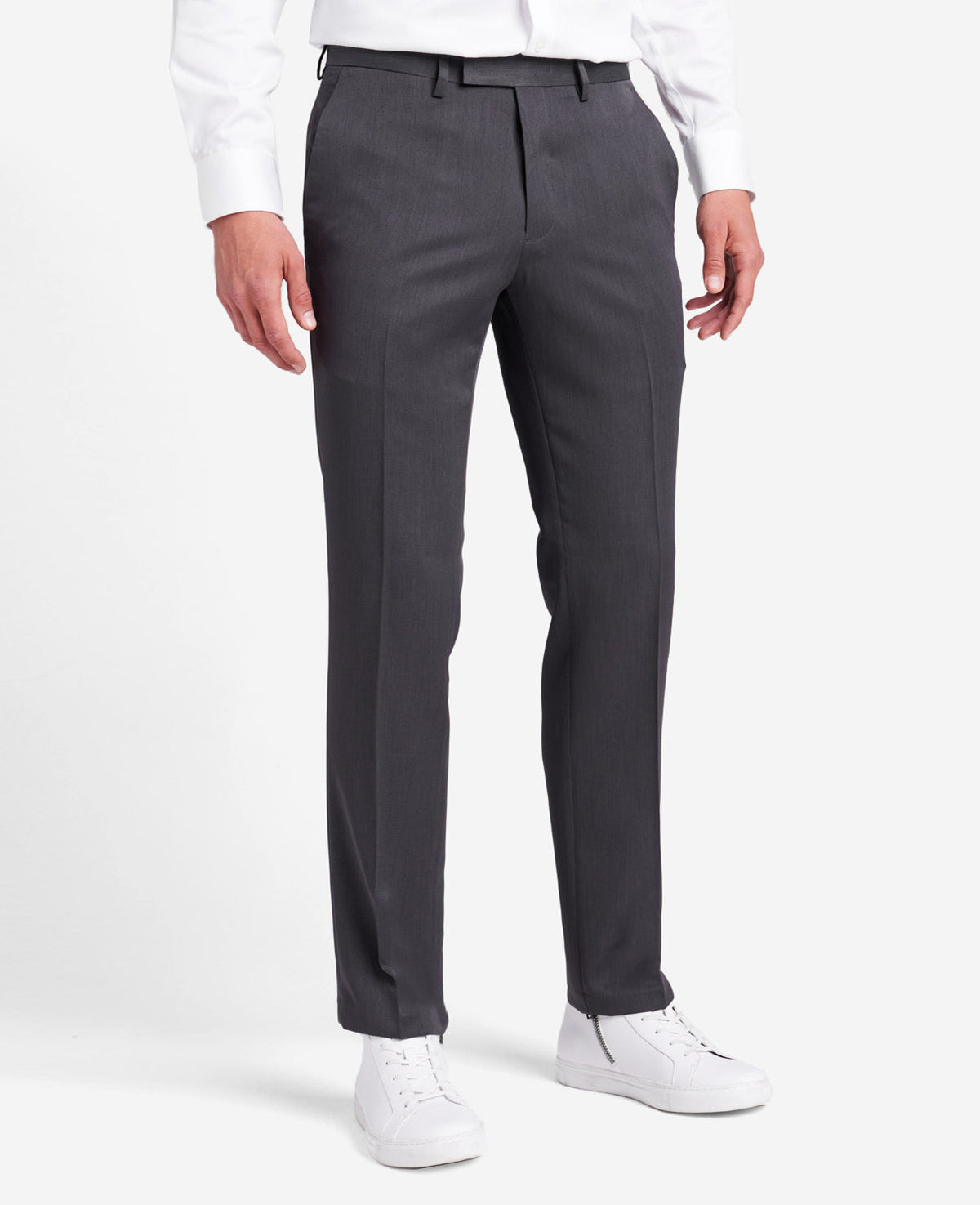 Kenneth Cole Shop Urban Heather Slim-Fit Dress Pant – Grey | Kenneth Cole