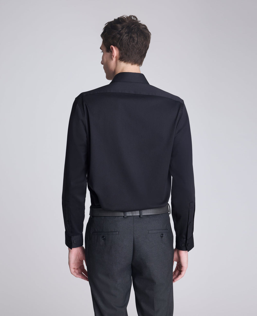 Kenneth Cole Buy Men's REACTION Slim-Fit Button-Down Dress Shirt, Black