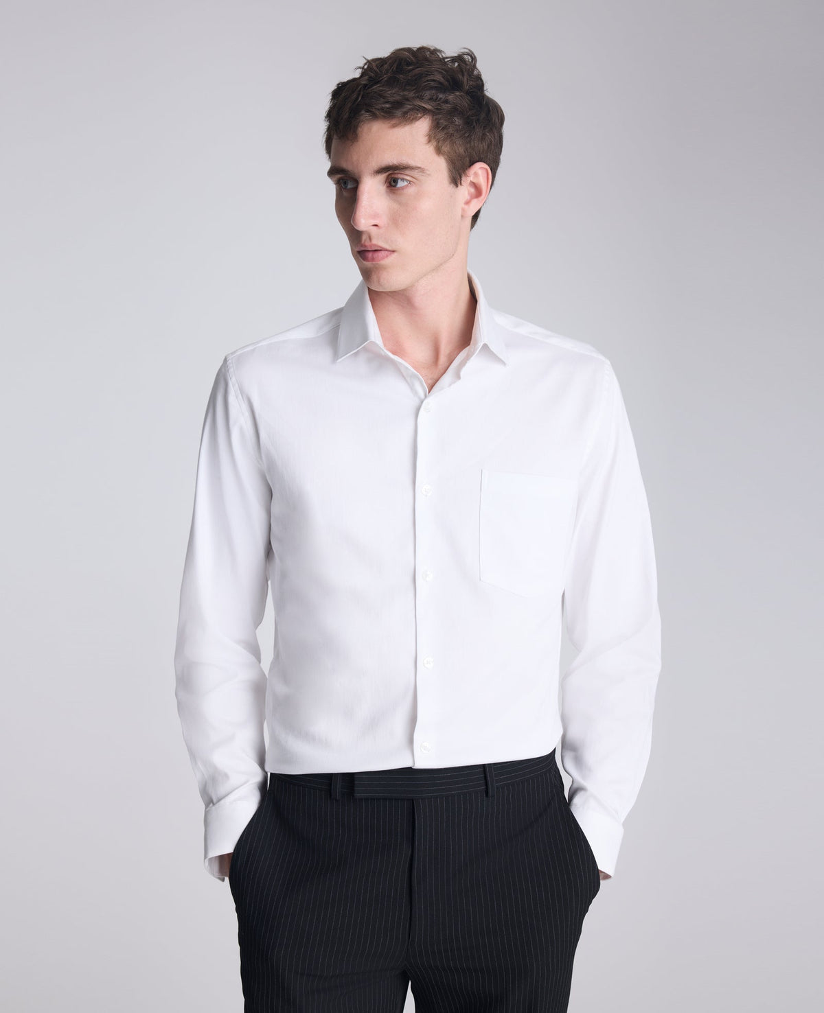 Kenneth Cole Buy Men's REACTION Slim-Fit Button-Down Dress Shirt, White
