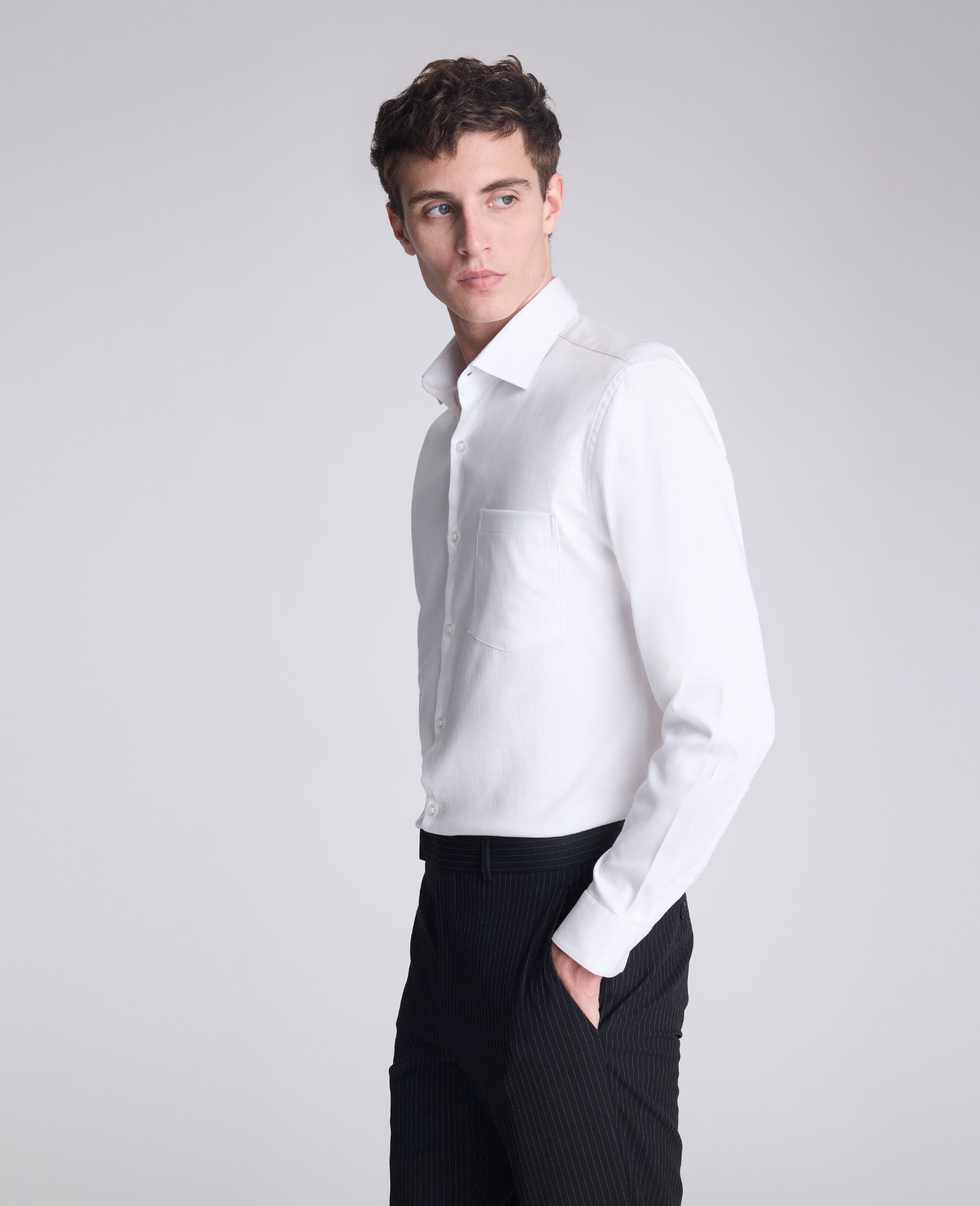 Kenneth Cole Buy Men's REACTION Slim-Fit Button-Down Dress Shirt, White
