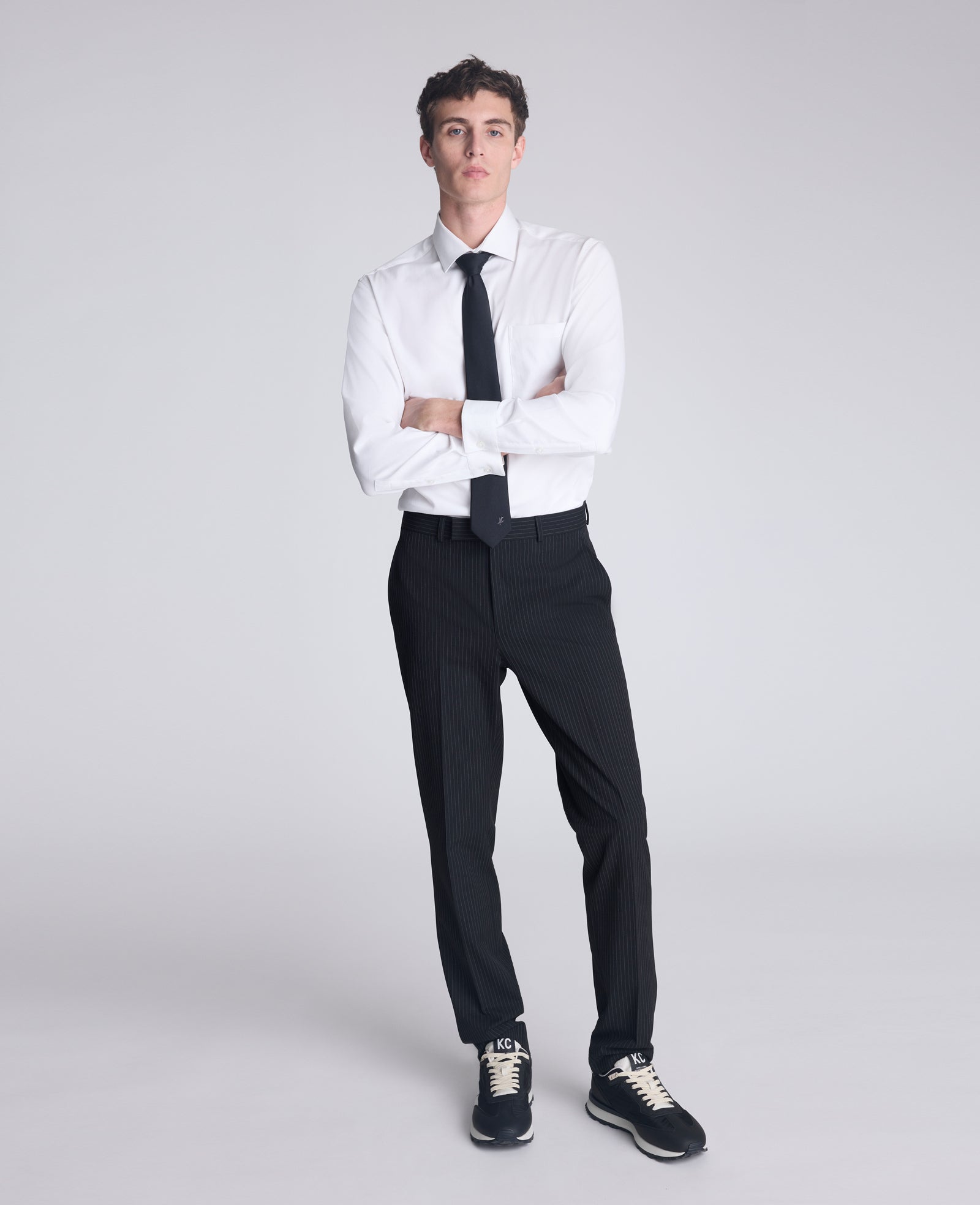 Kenneth Cole Buy Men's REACTION Slim-Fit Button-Down Dress Shirt, White