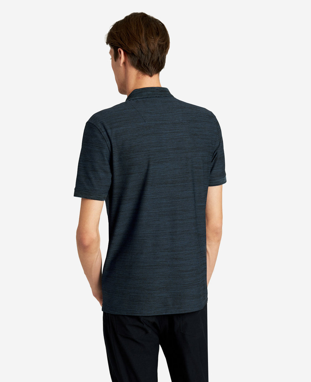 Kenneth Cole Shop Zip-Up Knit Polo – Soft & Breathable Men’s Shirt | KC