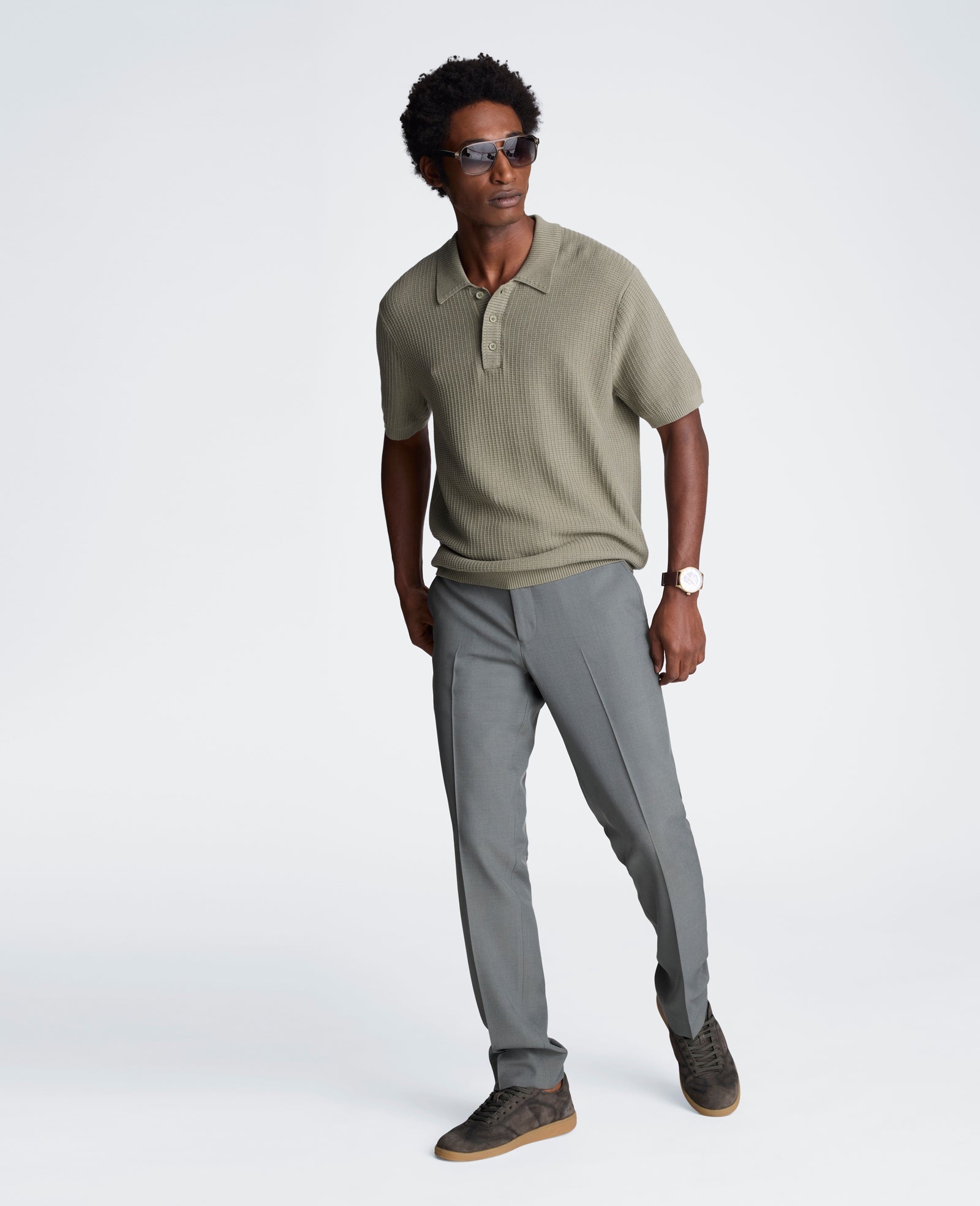 Kenneth Cole Sweater Polo