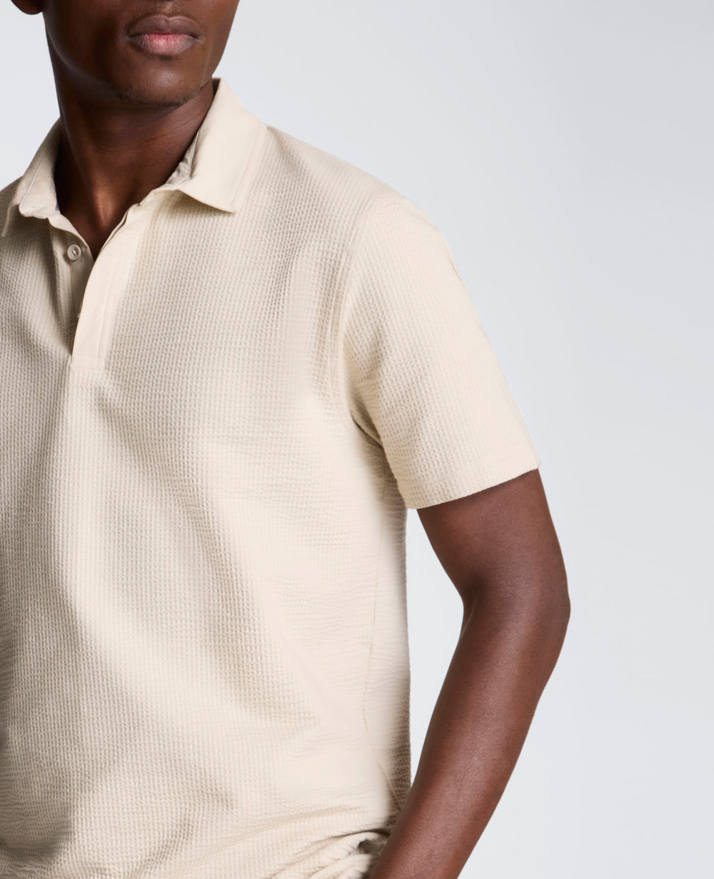 Kenneth Cole Mixed Media Polo