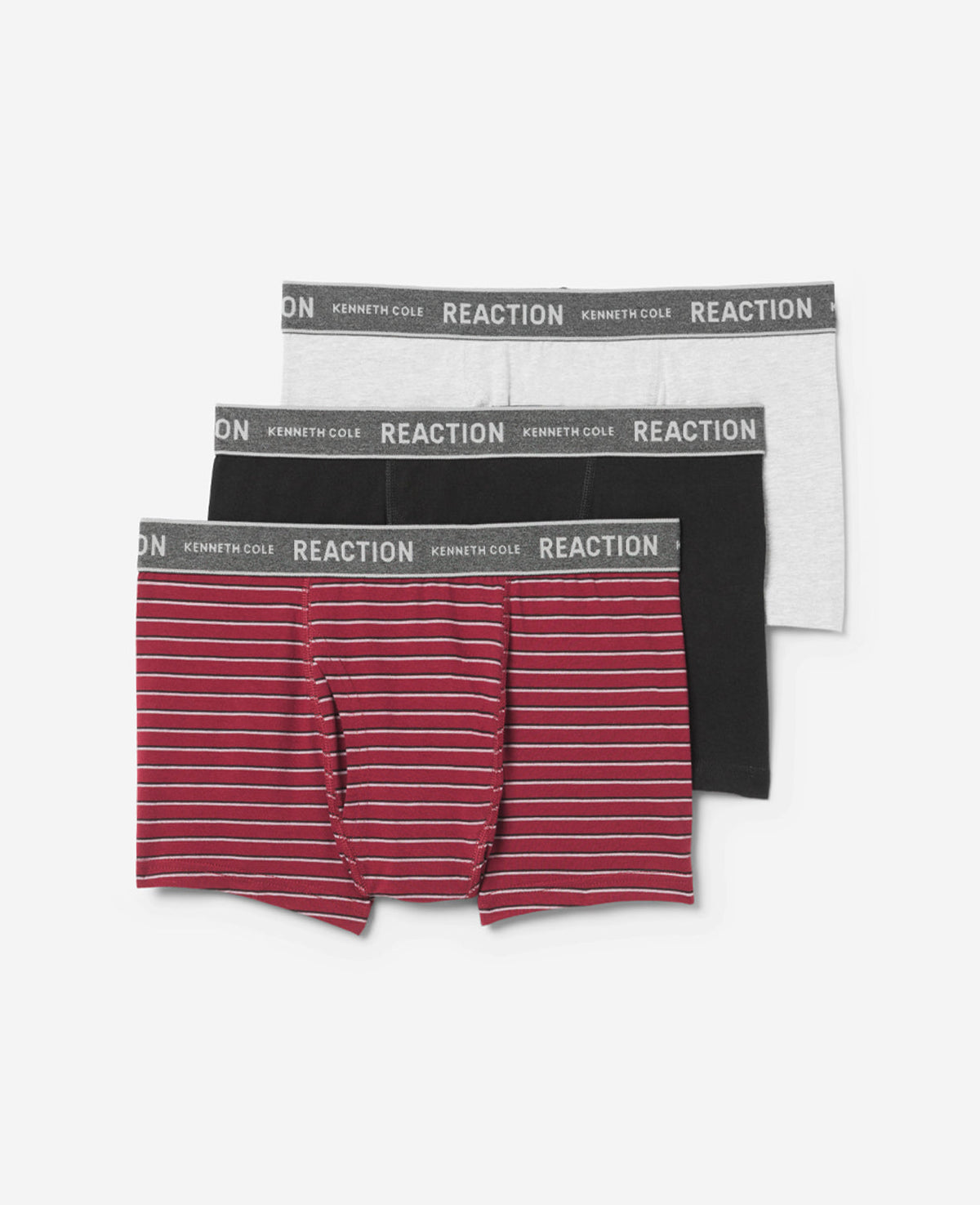 Kenneth Cole 3-Pack Stretch Boxer Briefs – Black/Cabernet | Kenneth Cole