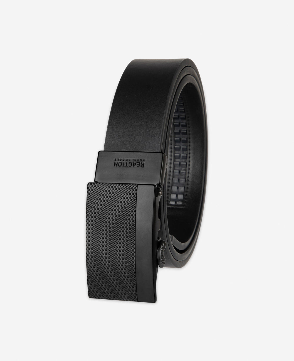 Kenneth Cole Casual Mesh Auto Plaque Belt