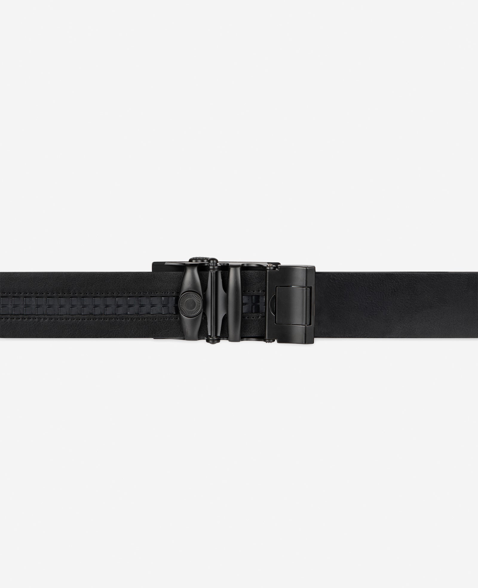 Kenneth Cole Casual Mesh Auto Plaque Belt